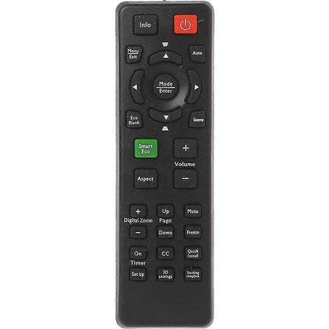 Télécommande universelle pour projecteurs BENQ MS517, MX720, MW519, MS517F, MS506, MS513, MX514, SH910, SH960, MX850UST et MW851UST (1/5)