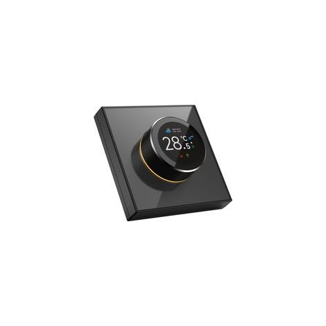 Termostato inteligente WiFi con pantalla TFT de 1,32", control por voz y luces ambientales – Compatible con Tuya