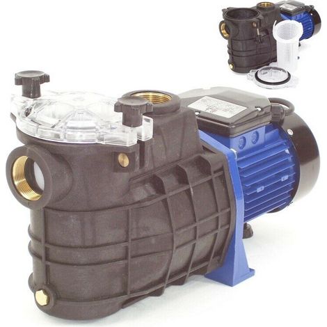 Schwimmbadpumpe Umwälzpumpe Poolpumpe 1500W 15000l/h Filterpumpe Pumpe 57402