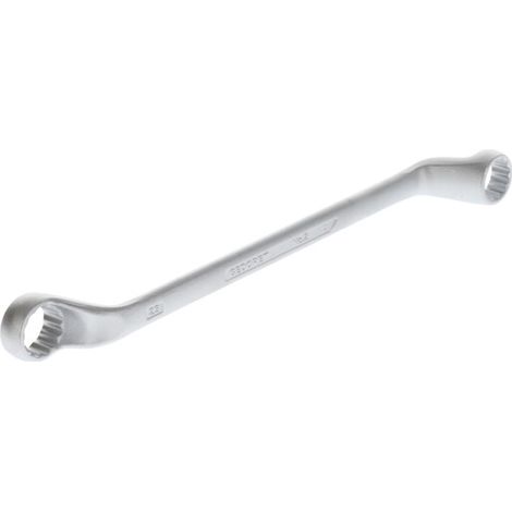 Clé à double anneau 2 21x23mm 305mm de profondeur avec couronne