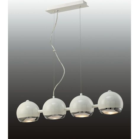 Italux Sferio Moderna plafoniera a sospensione a 4 barre luminose, GU10 (1/2)
