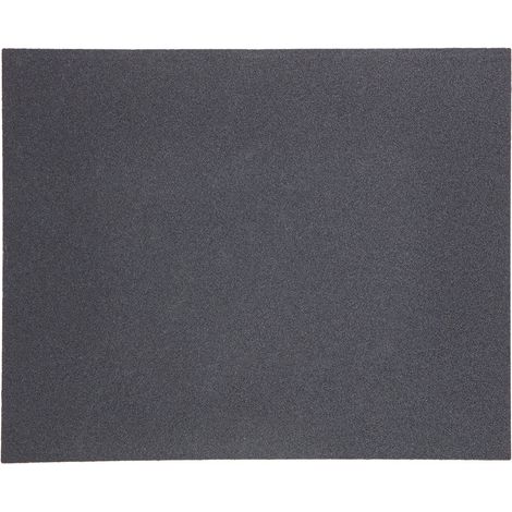 Papel de lija al agua de 230 x 280 mm, K80
