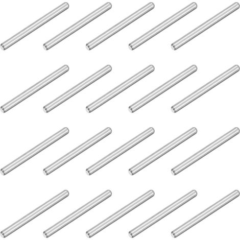 120pcs M2x22mm Goupille Cylindrique Étagère, Goujons Cylindriques Acier Inoxydable 304, Support Cheville d'Étagère Fixation pour Fabrication Industrie Mécanique Installation Meuble (1/5)