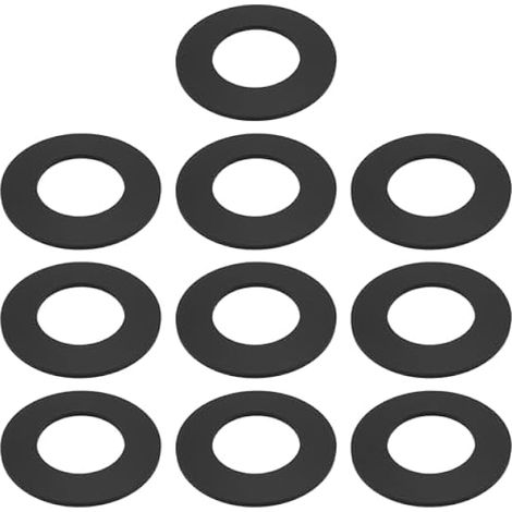 Briny River Lot de 10 Rondelles en Caoutchouc 48 X 26 X 2 Mm Compatibles avec Les Robinets de Baignoire à Colonne de 3/4". (1/5)