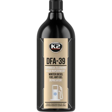 K2 DFA-39 Empêche le carburant diesel de gélifier 1L (1/2)