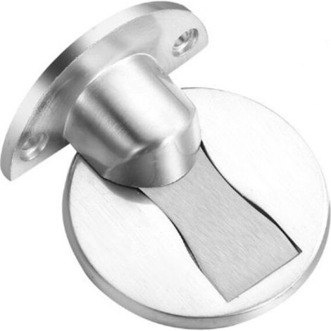 Unsichtbarer magnetischer Türstopper zur Wandmontage – Doppelte Befestigung (Kleber/Schraube), hält Türen sicher in Position - Crezuo