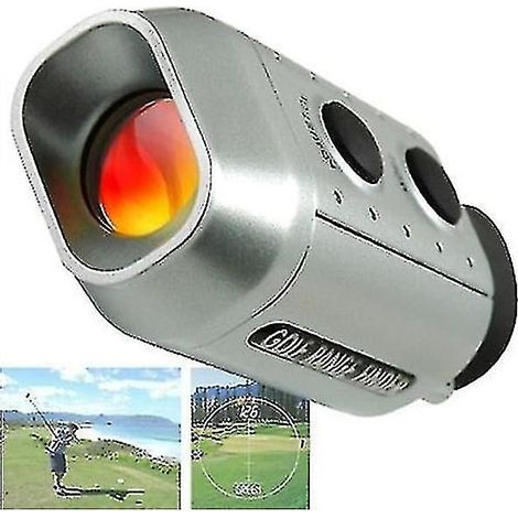 Télémètre de golf 1100 yards/1000 mètres, télémètre de chasse professionnel, grossissement 6x/7x, chargement USB, étanchéité IP54 - Idéal (1/5)