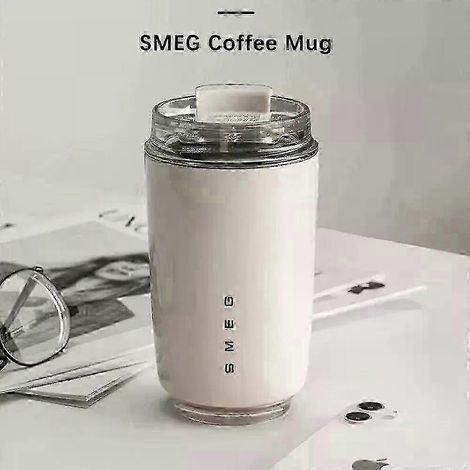 240ml Smeg Kaffeebecher Edelstahl Reise Wasserflasche Isoliert Tasse 8 Couleurs (1/5)