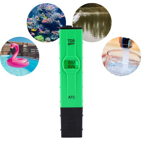 Testeur portable de haute précision pour la qualité de l'eau TDS (Tads Dissolved Solids) - Analyseur TDS (1/5)