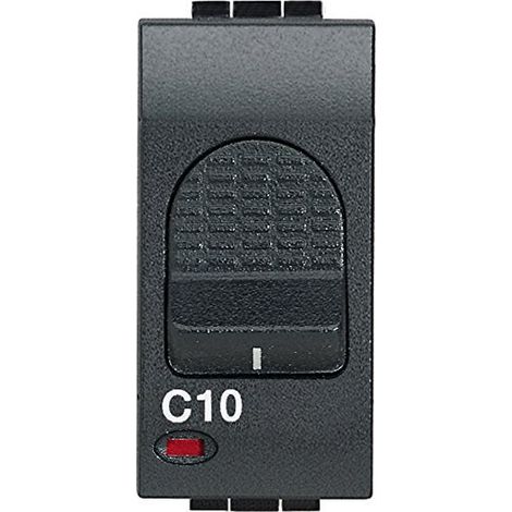 BTICINO L4301/10 - Interruttore magnetotermico 1P+N 10A 230Vac Icn= 1500A (1/2)