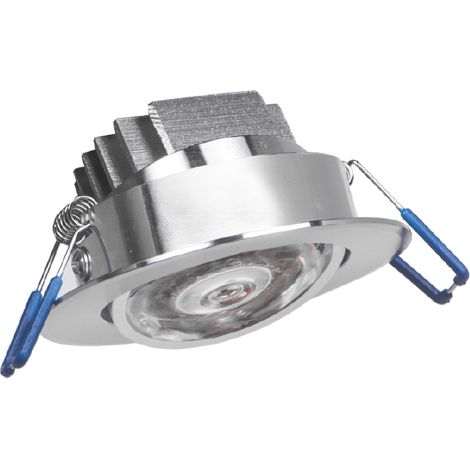 Faretto da incasso orientabile trasparente 3w luce multicolore (1/4)