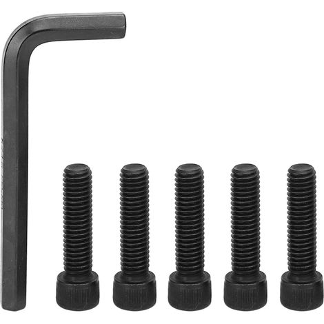 1 Paire de Blocs de Précision 1‑2‑3 avec 23 Trous et Clé à Vis, Boîte Incluse