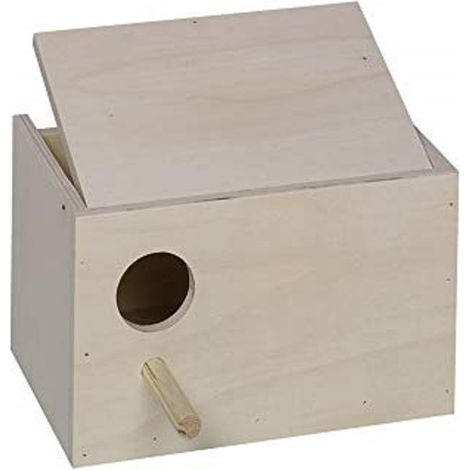 Nobby Nido per pappagallini, Foro Sinistro, 22 x 16 x 14 cm