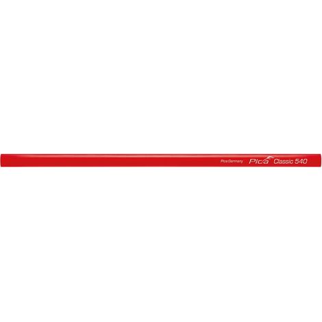 10 x MATITA P/FALEGNAME PICA CLASSIC 300 MM ROSSO