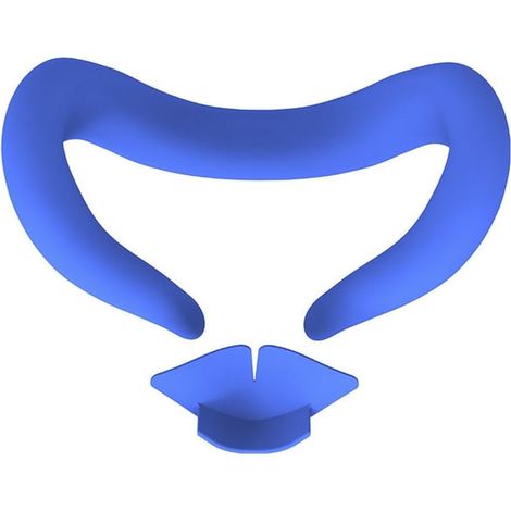 Masque de protection anti-poussière pour les yeux Meta Quest 3 avec support nasal - Bleu (1/3)
