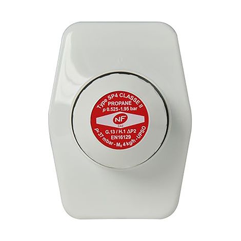 Dipra – Robinet gaz à sécurité détendeur déclencheur 4kg/h propane – Raccord M20/150 – Pression 37 mbar – Compatible bouteilles 13 kg