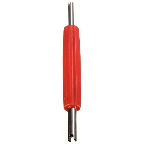6pièces Outil De Démontage De Noyau Double Tête Pour Valve Et Réparation De Pneus Lot De Tournevis De Démontage (1/5)