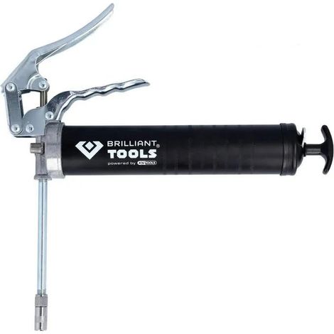 Brilliant Tools Pompa Grassa 500 cm3 Nera Pressione 345 bar