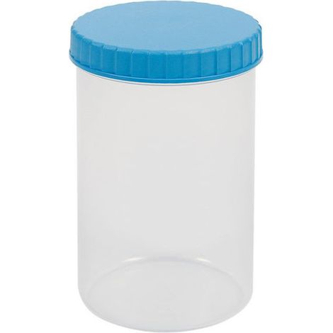 Tarro de rosca de 1000 cc, 11 cm de altura, 14 cm de diámetro, Cosmoplast