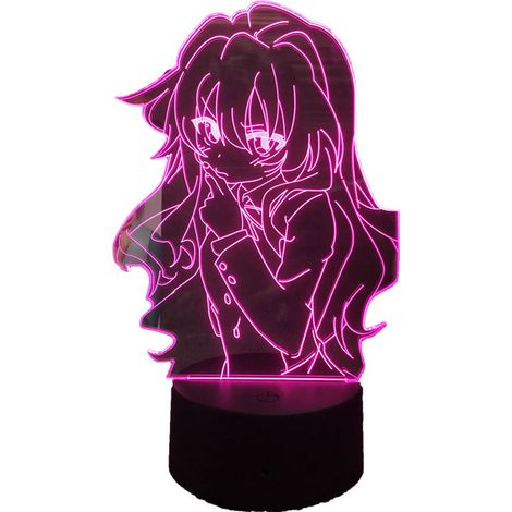 3D veilleuse coloré dégradé LED lampe de bureau cadeau créatif décoration pour enfants lampe de chambre (1/5)