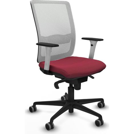 Sedia da ufficio piqueras y crespo modello elegante bianco nylon (1/2)