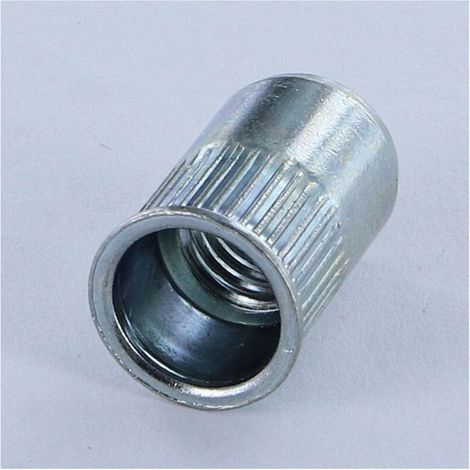 ACRC M6x14 Nietmutter, 9,5 mm Durchmesser, verzinkter Stahl - 10 Stück (1/3)