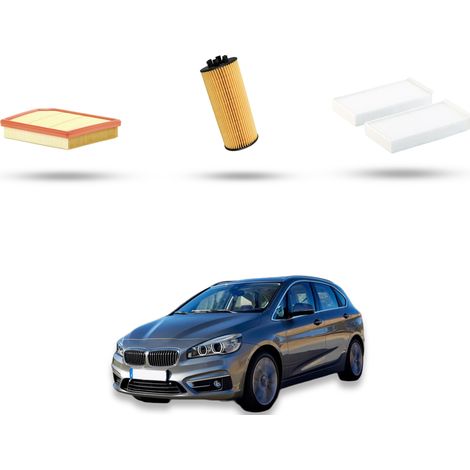 Kit Tagliando 3 filtri compatibile con BMW Serie 2 (F44,F45,F46) M 235i 225kw dal 2019 (1/5)