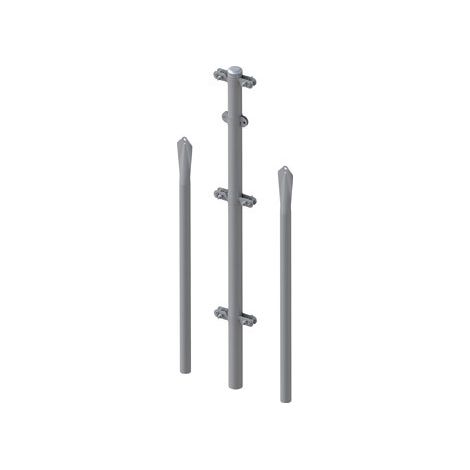 Poste Centro con Tensor Galvanizado 1 M. IMECA