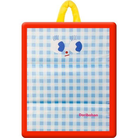 Tapis Réfrigérant pour Chiens et Chats – Coussin de Refroidissement Été Double Face Pliable, Lavable en Machine, Imperméable, Confort Glacé pour Niche ou Lit, Modèle Fruit Bleu-Rouge, Taille M (42x60 (1/2)