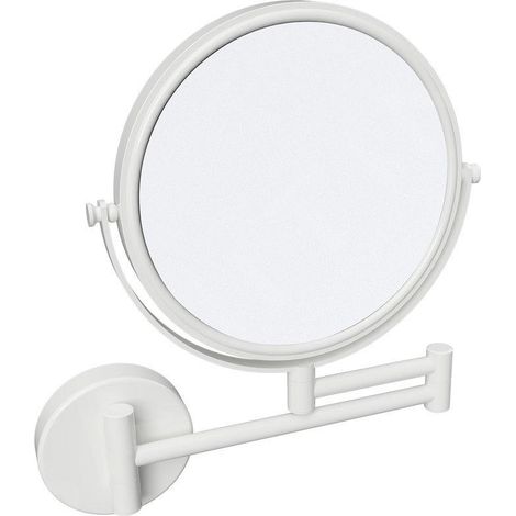 Sapho X-Round - Miroir cosmétique, blanc XR006W (1/2)