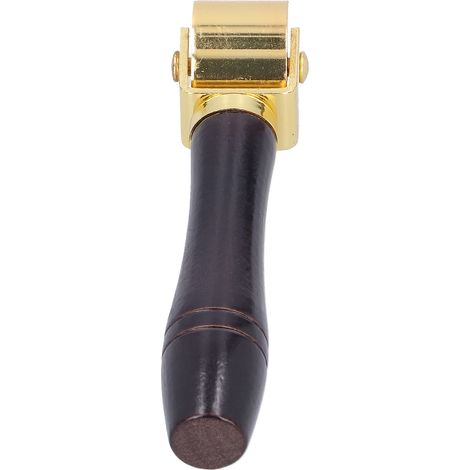 Rouleau de pression en cuir, outil de laminage manuel pour bricolage, molette de bordure en cuir, accessoire de maroquinerie (1/5)