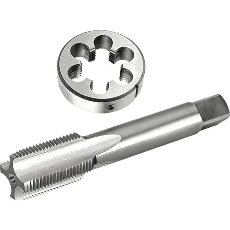 Jeu taraud/filière HSS pas à droite goujure droite, pour CNC (1/5)
