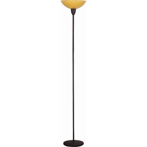 Lampadaire Candellux TRADYCJA E27 noir/jaune 177 cm (1/2)