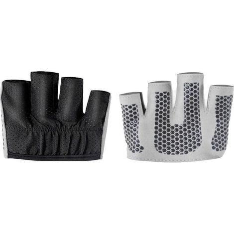 Gants de yoga femme antidérapants Pilates, 4 doigts, demi-gants minimalistes pour fitness et entraînement (1/5)