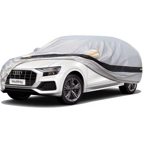 Bâche auto 10 couches imperméable respirante argentée pour Tesla Model X (2015-2023) (1/5)
