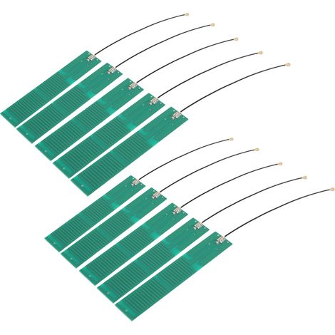 10 antennes PCB intégrées NZ‑433‑PCB‑004 433 MHz à gain élevé WiFi BT pour alarme de sécurité de drone (1/5)
