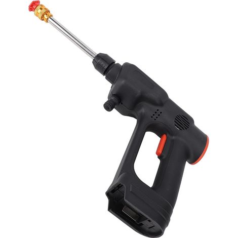 Nettoyeur haute pression sans fil portable 900 PSI, alimenté par batterie 8,888 Ah, avec pistolet et buse 6 en 1 (prise UE). (1/5)