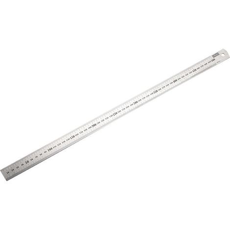 REGLA ACERO INOX. 500x25x1,2 mm