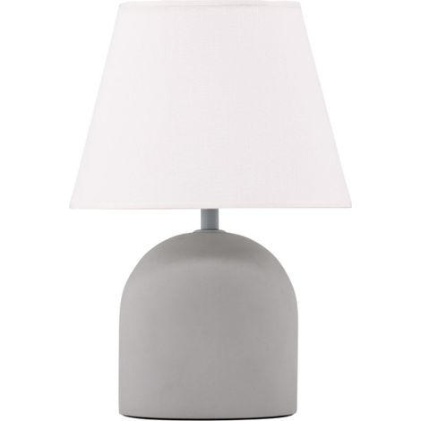 Lampe à Poser Déco "Styrso" 37cm Gris (1/5)