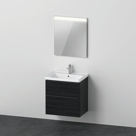 DU D-Neo Möbel-Set wandh. 650X480mm WT, WTU Ausz 1,SBK 1,SP.,Eiche Schwarz (1/2)
