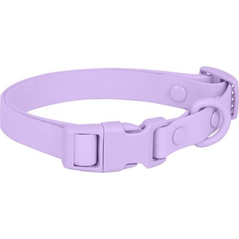 Filiyano-Collier pour animaux de compagnie FUNAT couleur macaron, collier pour chien en PVC inoxydable gravé, collier pour chien en silicone (1/5)