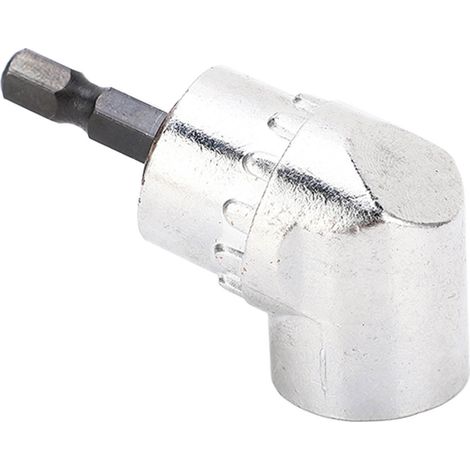 105°-Winkelbohrmaschine, Schraubendreherbit für Bohrfutter, Verlängerung für Handschlüssel, 105°-Schraubaufsatz für Handbohrmaschine, Schraubenadapter. (1/5)