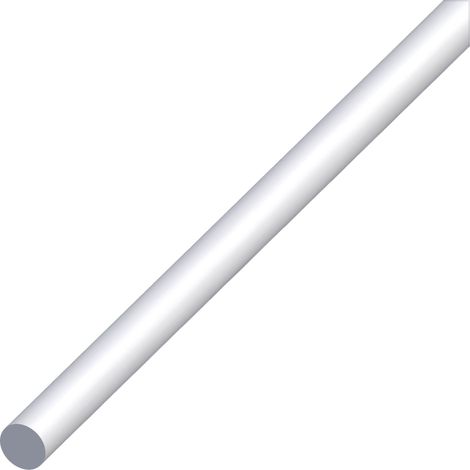 Alfer PROFILO BARRA TONDA ALLUMINIO Argento Satinato  Ø mm. 6 mt. 1 5.00 pz