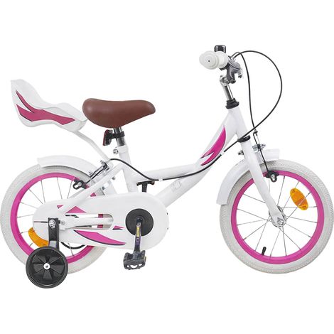Teenpull – Kinderfahrrad 14 Zoll für 3-5 Jahre alt Weiß (1/5)