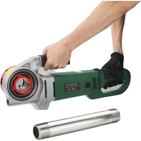 Prensa de filtro eléctrica, potencia de 2300 W, voltaje de 230 V, velocidad de 26 rpm, 6 tamaños de matriz, diámetro de tubería aplicable de 20,9 a 59,6 mm. (1/5)