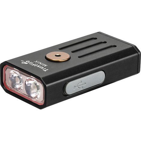 Mini lampe torche rechargeable IP66 avec lumière UV/rouge pour randonnée, camping, recherche, urgence (1/5)