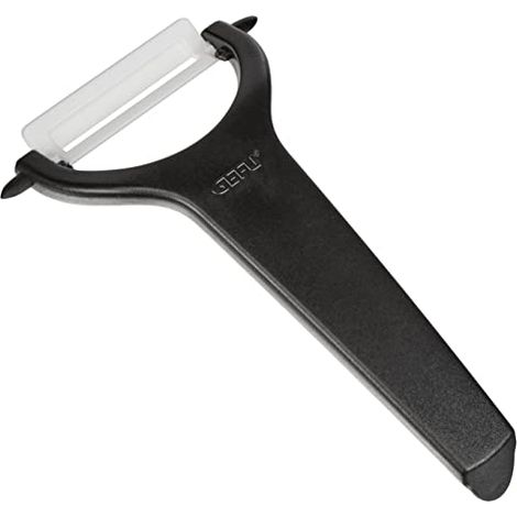 Pelapatate Ceramica 13,8x8x2,3cm Nero Bianco Gefu (1/4)