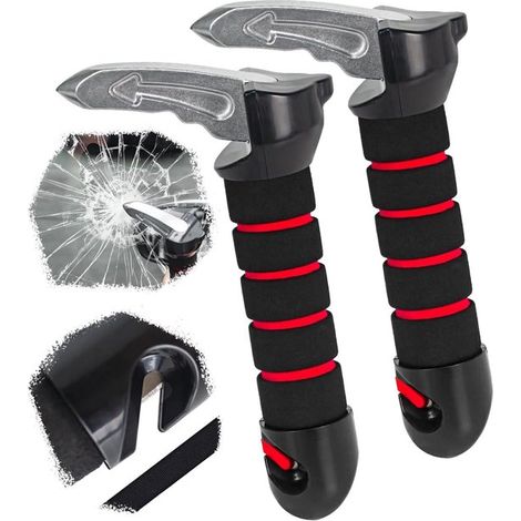 Multi-functional 3-in-1 Car Entry/Exit Assist - Exit Assist - Emergency Hammer - Vehicle Assist - Entry Assist - Handrail/Handlebar Cart - Vehicle Stand - Window Breaker - Seatbelt Cutter - Door Handl (1/5)