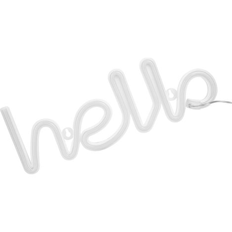Lampe néon LED en forme de Hello pour une décoration de demande en mariage - Design lumineux néon (1/5)