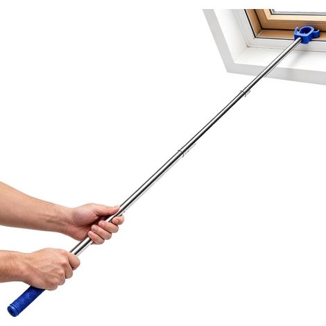 Tige d'Ouverture de Fenêtre Bâton télescopique pour stores Tige télescopique d'ouverture de fenêtre Pour salon cuisine chambre studio école commercial (1/5)